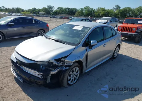 2022 Toyota Corolla Le из США, поврежденный, VIN JTDEPMAE2N3010554